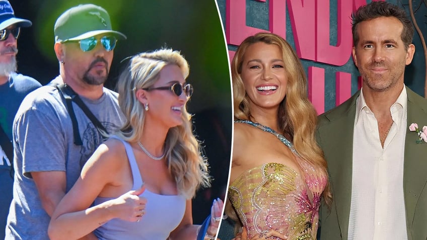 Jason Aldean, Brittany Aldean and Blake Lively, Ryan Reynolds split.