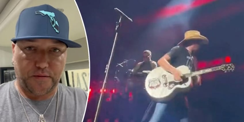 jason aldean recovering after abrupt concert exit due to heat exhaustion it was pretty intense