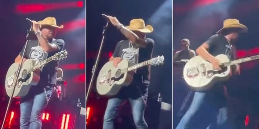 jason aldean recovering after abrupt concert exit due to heat exhaustion it was pretty intense