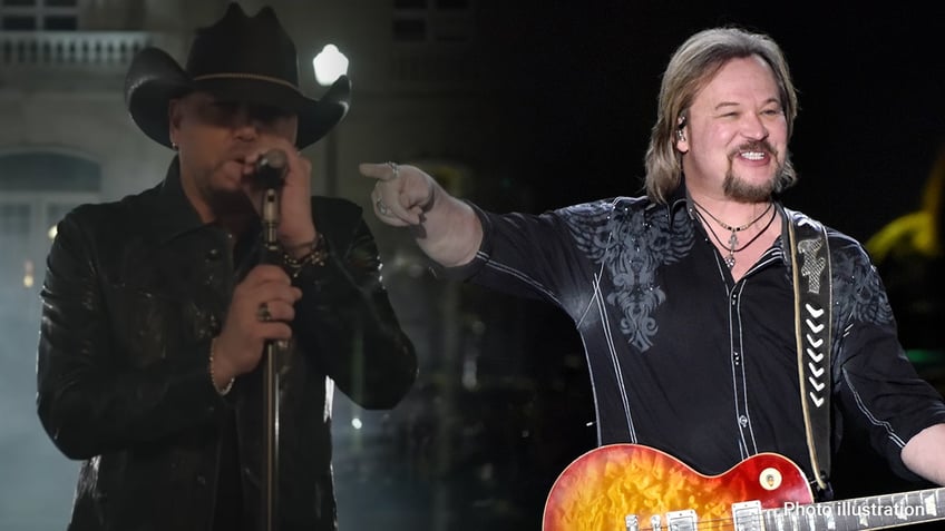 jason aldeans small town video gets support from travis tritt damn the social media torpedoes