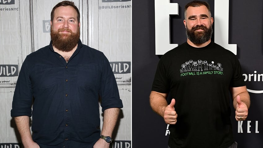 Ben Napier and Jason Kelce split