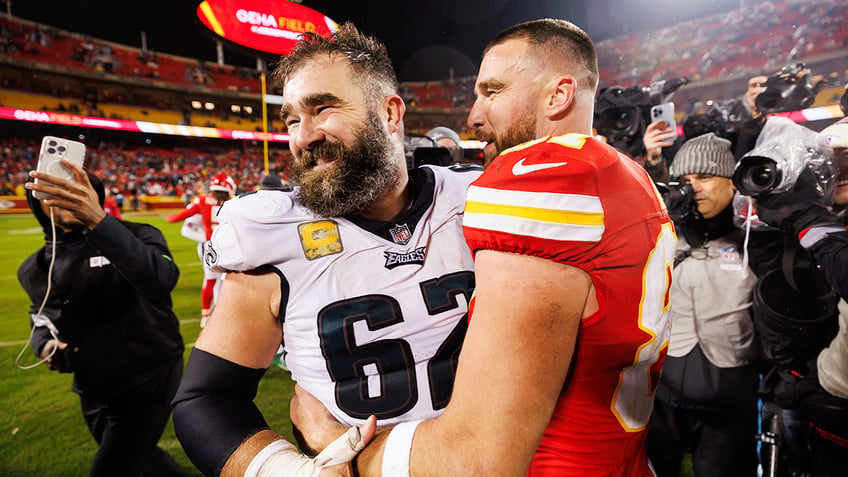 Jason and travis kelce