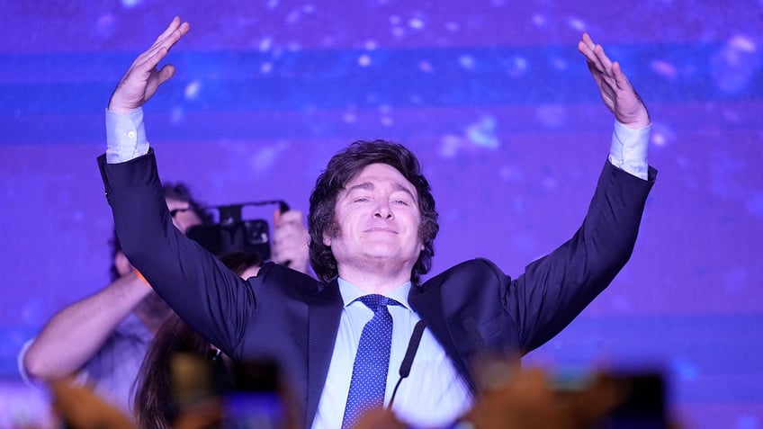 javier milei crushes argentine left becomes worlds first libertarian head of state