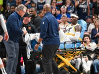 Jazz's Taylor Hendricks suffers gruesome leg injury vs Mavericks: 'Super unfortunate'