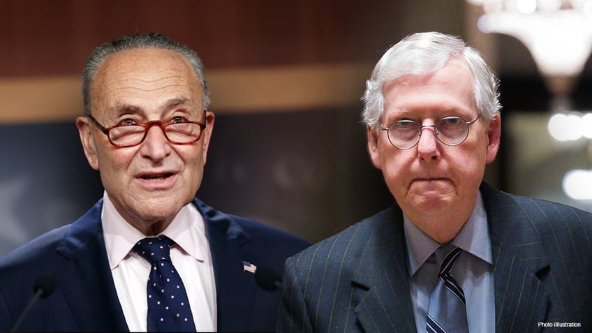 Mitch McConnell is a Republican senator from Kentucky and the Senate GOP leader and Senate Majority Leader Chuck Schumer