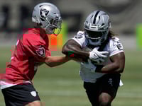 Jeanty practices for the first time as Raiders hope he’s the answer to their rushing problems