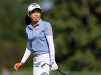 Jeeno shines on greens to grab LPGA lead at Liberty National