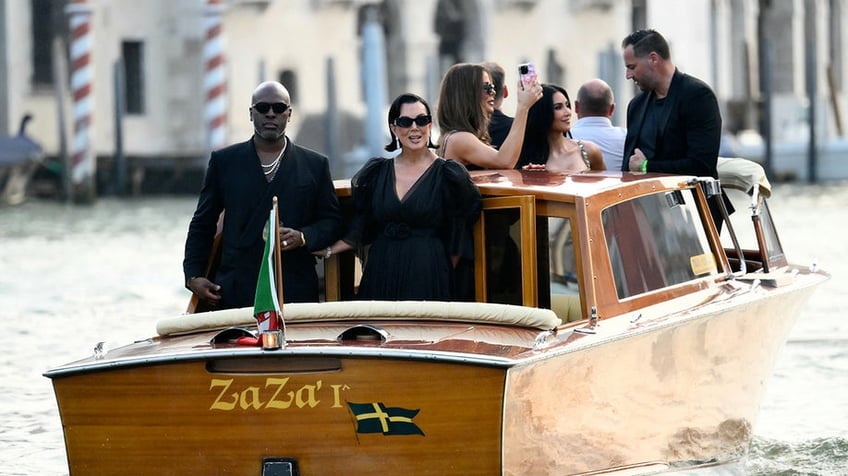 Kris Jenner and Corey Gamble