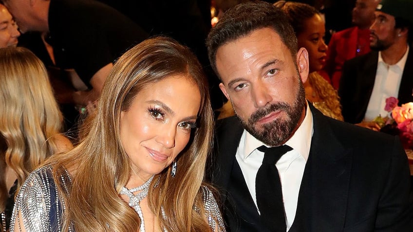 Jennifer Lopez and Ben Affleck at the Grammys