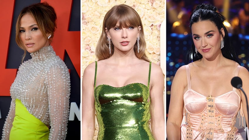 jennifer lopez, taylor swift, katy perry