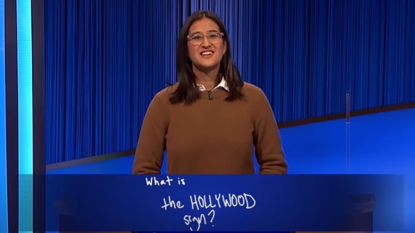 A photo of "Jeopardy!" contestant