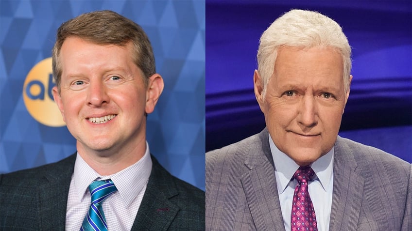 Ken Jennings Alex Trebek