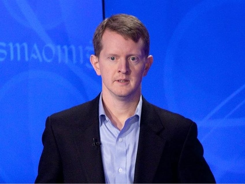 YORKTOWN HEIGHTS, NY - JANUARY 13: Contestant Ken Jennings competes against 'Watson&#