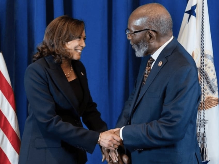 Kamala Harris and Rev. Dr. Amos Brown (VP / Instagram)