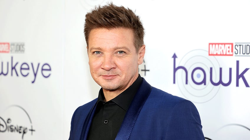 Jeremy Renner at "Hawkeye" premiere