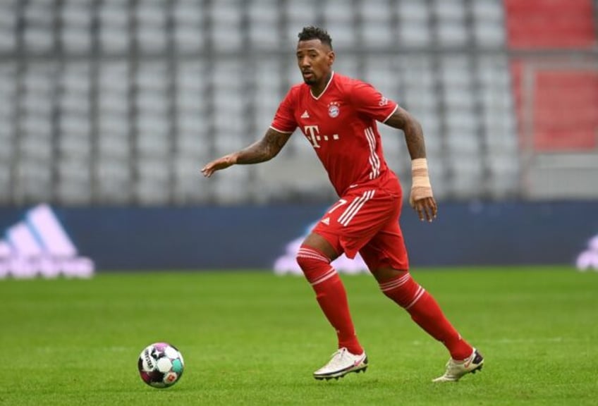 jerome boateng trains with bayern munich