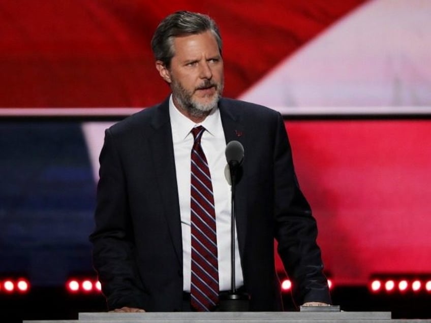 jerry falwell jr tells gop delegates trump is americas blue collar billionaire