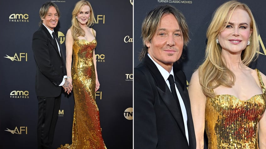 Nicole Kidman and Keith Urban on the red carpet