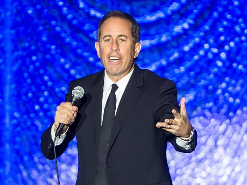 PHILADELPHIA, PA - NOVEMBER 10: Stand-up comedian and actor Jerry Seinfeld performs during