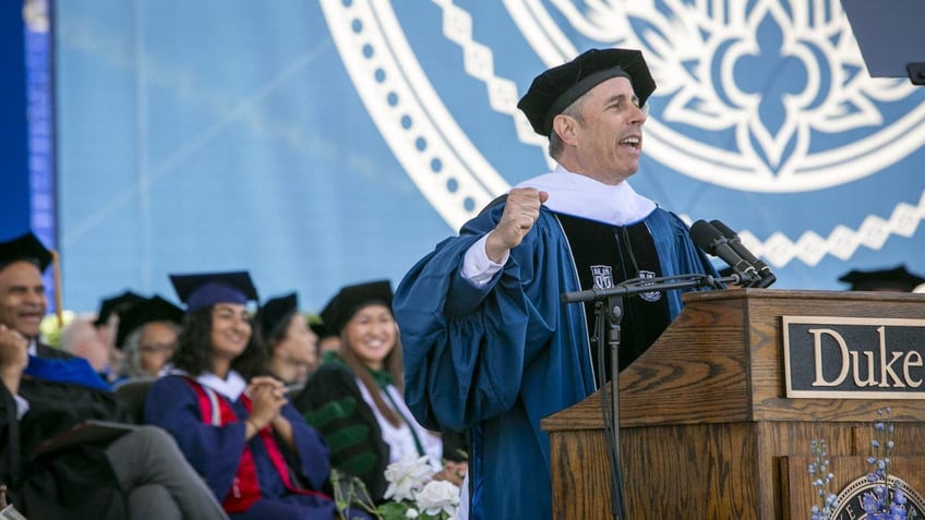Jerry Seinfeld delivers Duke commencement