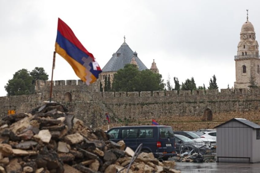 Only around 2,000 Armenians remain in Jerusalem's Old City, and like the annexed area's Palestinians, most are not Israeli citizens