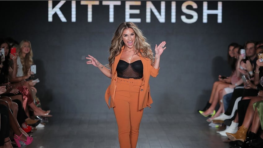 Decker at a Kittenish fashion show