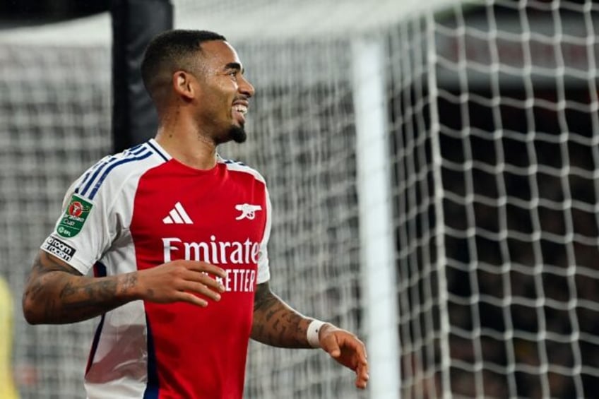 'Back at his best': Arsenal's Gabriel Jesus celebrates his hat-trick