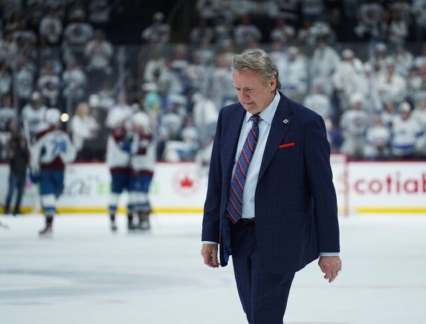 Winnipeg Jets head coach Rick Bowness, walking off the ice after his club was ousted from