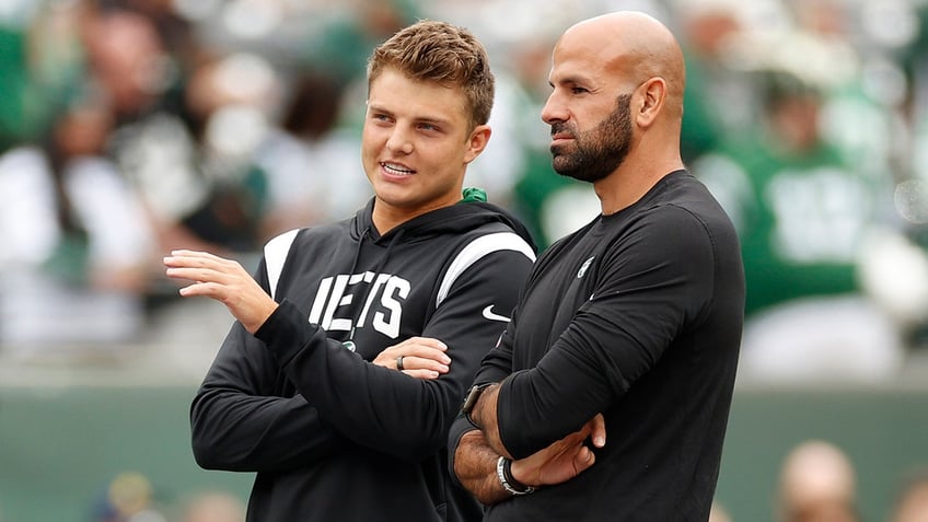 jets robert saleh explains michael carters surprising release vows more personnel changes to come