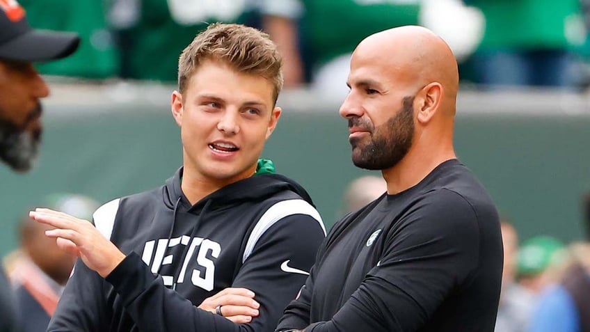 jets robert saleh questions doubters writing teams obituary amid aaron rodgers injury