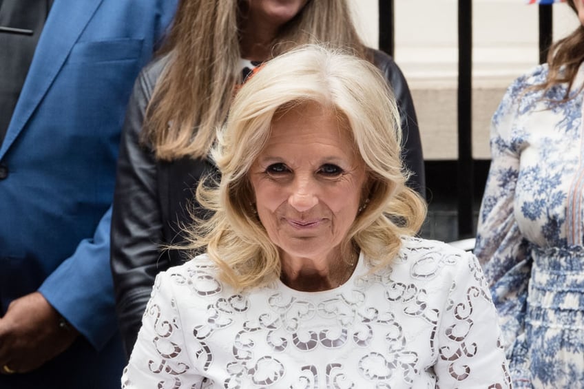 jill biden in paris to celebrate us paying 619 million for unesco return