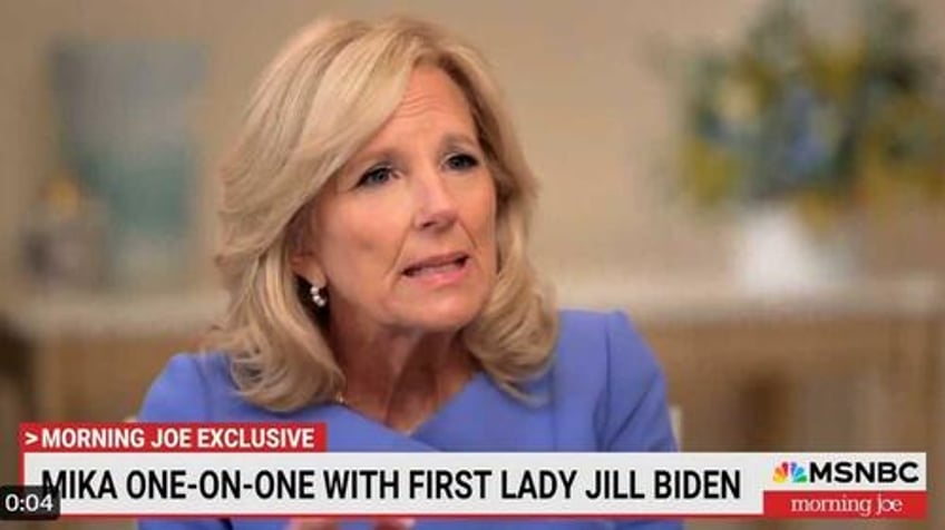 jill biden trump supporters are insurrectionists dangerous extremists joe works hard every single day