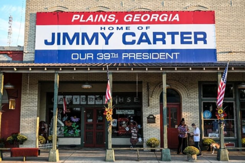 Jimmy Carter's hometown of Plains, Georgia will celebrate his 100th birthday while the ex-