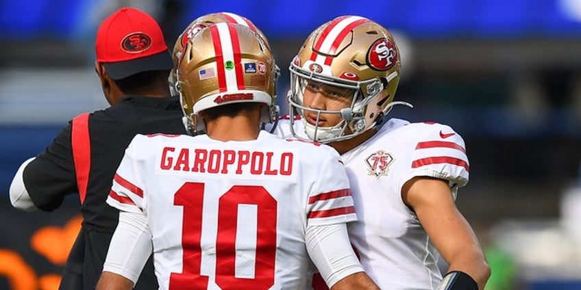 jimmy garoppolo admits 49ers drafting trey lance in 2021 made real awkward dynamic