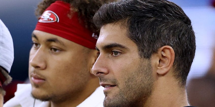 jimmy garoppolo admits 49ers drafting trey lance in 2021 made real awkward dynamic