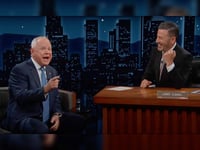 Jimmy Kimmel Goes Full Fanboy over Tim Walz: Zero Inflation, Illegal Immigration Questions in 15 Minute Interview