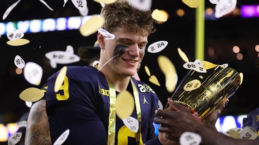 JJ McCarthy after winning title