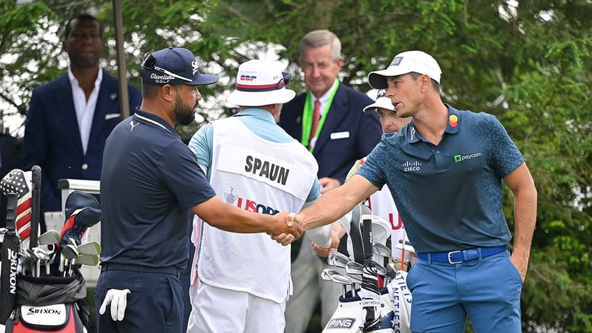 JJ Spaun and Viktor Hovland