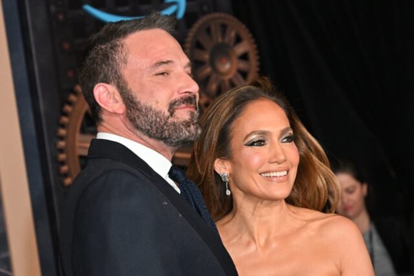 Jennifer Lopez and Ben Affleck are seen in Hollywood in February 2024