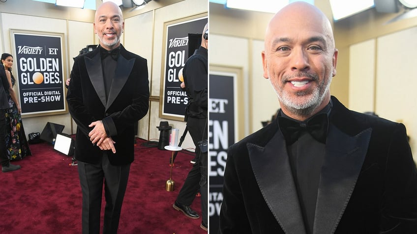 Jo Koy on the Golden Globes red carpet