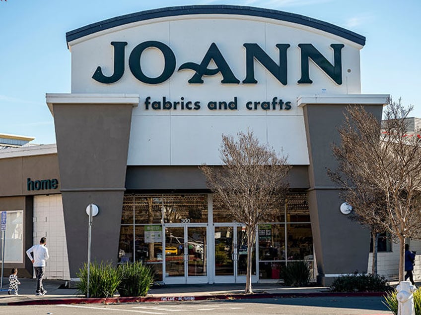 A Joann store in El Cerrito, California, US, on Wednesday, Jan. 8, 2025. Joann Inc. is wor