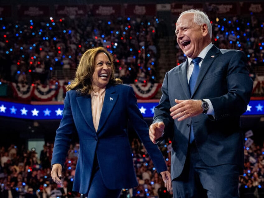 PHILADELPHIA, PENNSYLVANIA - AUGUST 6: Democratic presidential candidate, U.S. Vice Presid