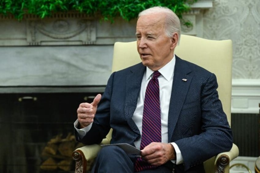 Joe Biden and his wife Jill Biden earned $619,976 in 2023, most of which was derived from