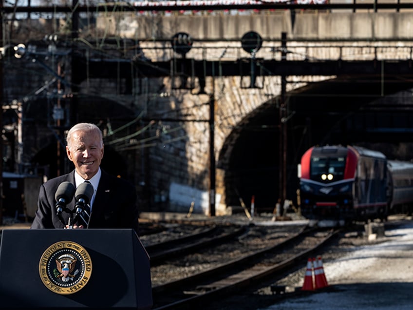 joe biden pledges 16 billion in federal money to improve amtrak