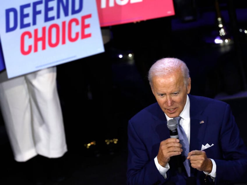 President Biden Delivers Remarks At DNC Event In Washington, DC