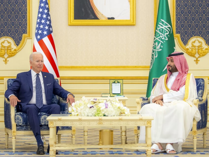 US President Joe Biden in Saudi Arabia