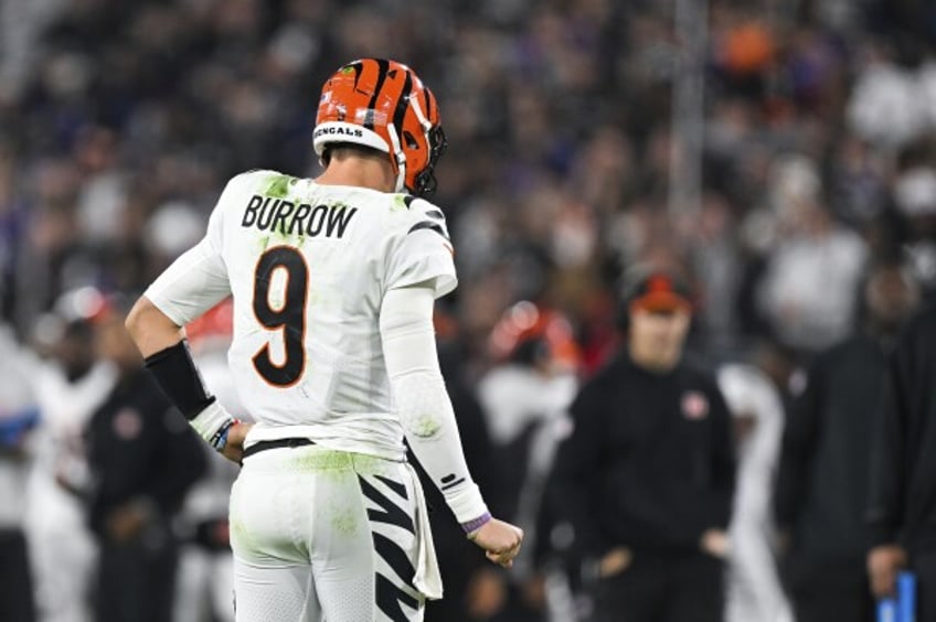 joe burrow is out for the rest of the season with a torn ligament in his throwing wrist bengals say