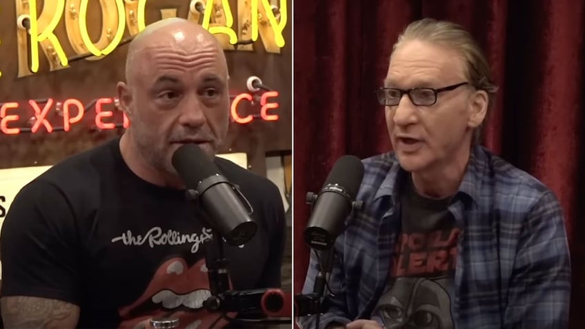 joe rogan bill maher clash on whos worse biden or trump our current president is mentally compromised