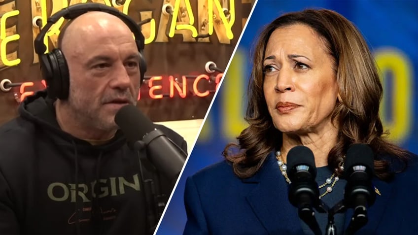 Joe Rogan Kamala Harris