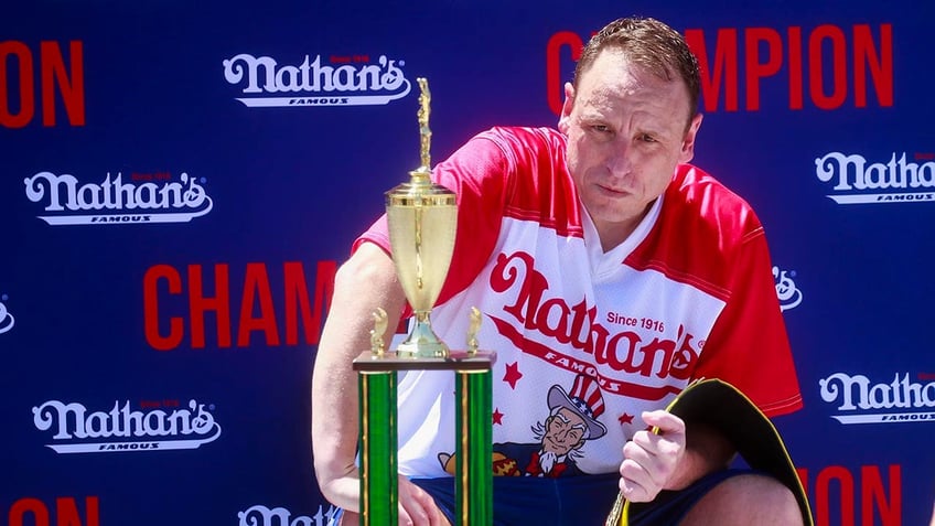 Joey Chestnut in 2022